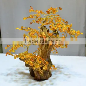 New Fashion Gemstone Wedding Tree in Citrine Crystal thumbnail-2