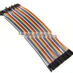 10pcs Alligator Clip Test Leads Jumper Cable Wires 5 Colors 50cm Long Small 27mm S thumbnail-1