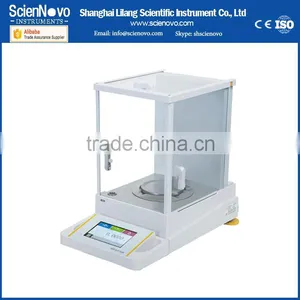 220g 0.0001 Trade Assurance Internal Calibration Touch Screen Analytic Balance thumbnail-1