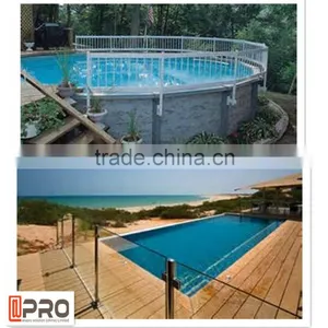 Modern Design House Plans Swimming Pool Glass Balcny Handrail With Competitive Price thumbnail-1