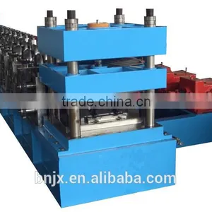 W Beam Steel Highway Guardrail Roll Forming Machine thumbnail-1