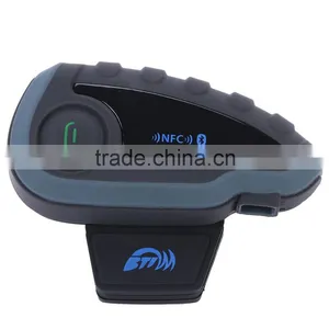 V8 BT Interphone With Remote Controller FM NFC 5 Riders Bluetooth Motorcycle Intercom 1200M Intercomunicador V8 Motos thumbnail-2