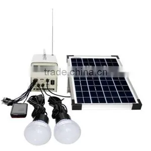 10W DC Portable Solar Lighting Kit With 12v Led Lamp thumbnail-1