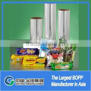 Bopp Printing Film One Side Corana Treatment for Flexible Packaging Flower Packaging Bag Making thumbnail-1