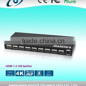 8 Way Hdmi Splitter Support 3D 1080P Hdmi Splitter 1x8 , Latest thumbnail-1