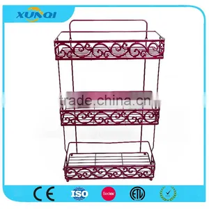3 Tier Chrome Wire Storage Rack for Bathroom /Corner Rack/Shower Caddy/Bathroom Shelver DSCN1447 thumbnail-1