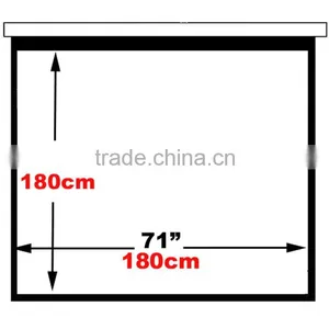 Multimedia Office Home Theater Use EU Warehouse * 100 Inch Matt White Projector Screen thumbnail-5