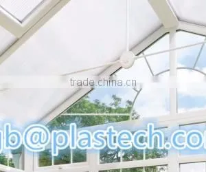 Canopy Material Retractable Roof Transparent Plastic Polycarbonate Sheet for Balcony Roof Cover Sun Roof for House thumbnail-3