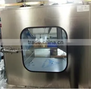 Laboratory Clean Transfer Window Electronic Interlock Pass Box for Pharmaceutical Cleanroom thumbnail-1