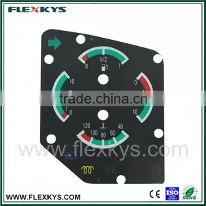 Top Grade Black Graphic Overlay for Automotive Car Dashboard thumbnail-1