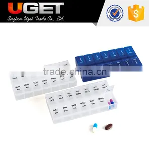 Hot Selling Custom Design Plastic Single Weekly Pill Box thumbnail-1
