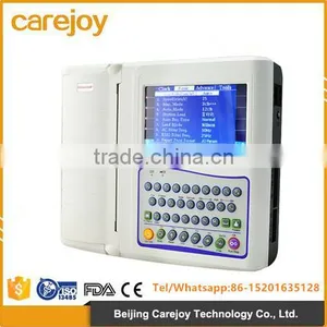 2016 Health & Medical Equipment 10 Inch Touch Screen 12 Channel Ecg Low Price thumbnail-1