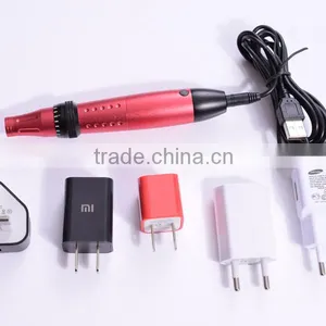 2016 Professional Auto Vibration Electric Skin Rejuventation Derma Pen With Needle Cartridges thumbnail-4