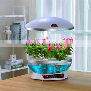 Mini Indoor Garden Electronic Smart Garden Flower Basket thumbnail-6