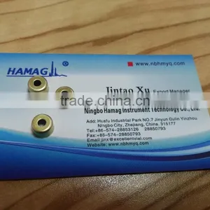 8mm Crimp Golden Aluminum Caps for Glass Cartridges thumbnail-2