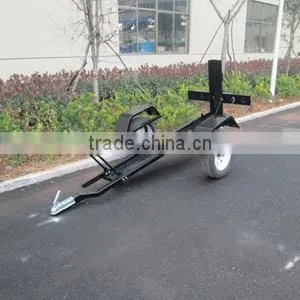 Powder Coated Single Motorcycle Trailer G5 thumbnail-1