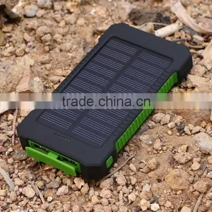 10000mAh Compass Solar Power Bank thumbnail-3
