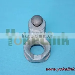 Hot Dip Galvanized Ductile Iron Aluminum Thimble Clevis thumbnail-1