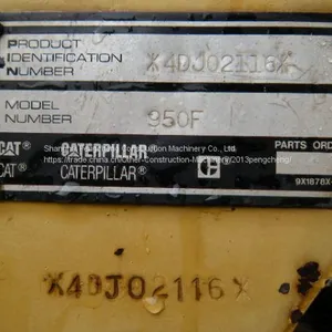 Used Caterpillar 950F Wheel Loader thumbnail-2