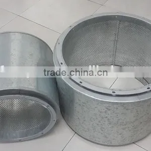 Round Muffler Silencer for Ventilation System Ventilation System Silencer thumbnail-2