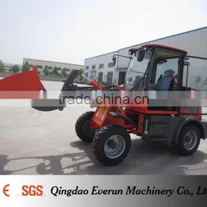 Everun Brand New ER08 Small Front End Loader With Rops & Fops Cabin thumbnail-6