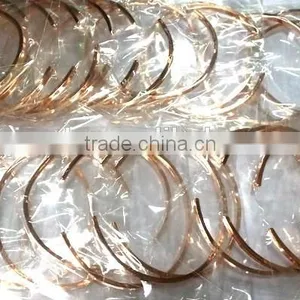 DIY Woomen Fashion Stainless Steel Engraved Personalized Message Bracelet thumbnail-5