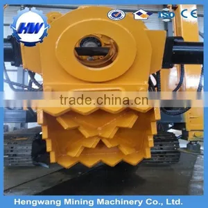 China Manufacturer Powerful Trailer Hydraulic Anchoring Drilling Rig With130-200 m Depth thumbnail-6