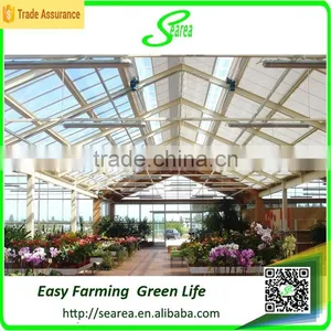 Mult Span Commerical Glass Greenhouse for Sale thumbnail-1