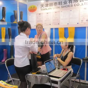 With the Handle of Cotton Pvc Boots thumbnail-6