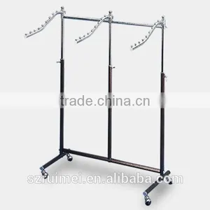 Waterfall Metal Display Rack for Clothing Store thumbnail-1