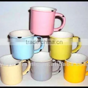 Promotion Custom Ceramic Enamel Mug thumbnail-1