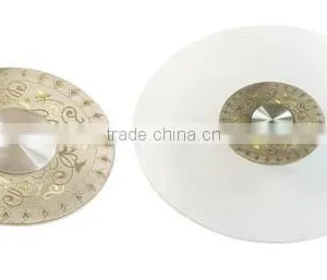 Round Table With Lazy Susan in Swivel Plates thumbnail-1