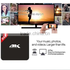 Smart TV Box Android 5.1 Amlogic 2GB+16GB H96 Plus Android TV Box Kodi Pre-installed Internet TV Box thumbnail-1