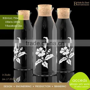 Custom Designed Cheap Glass Milk Bottles for Sale thumbnail-3