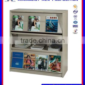 Periodical Bookshelf,steel Magazine Rack thumbnail-1