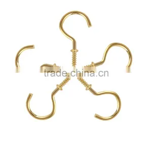 Wood Screw,brass Plated,golden Outlook,(20pcs Package With7/8inches Size) thumbnail-1