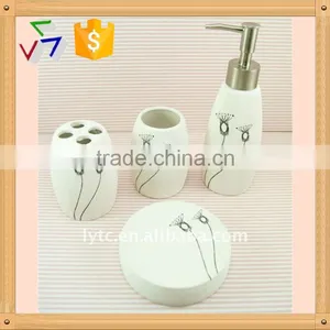 Ceramic Bath Accessory Set thumbnail-1