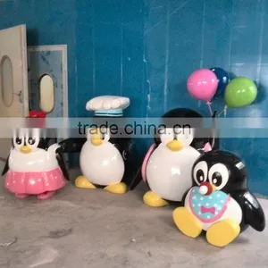 Fiberglass Cartoon Penguin Mascot thumbnail-4
