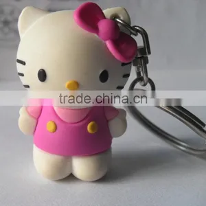 Keyring With Resin Figure Decoration thumbnail-2