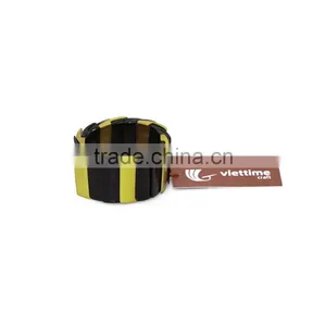 Vietnamese Water Buffalo Horn Bracelet, Unique Horn Cuff Jewelry, 100% Handmade. thumbnail-1