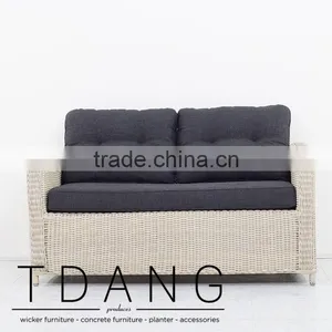Belle Outdoor Wicker Bench - Poly Rattan Furniture thumbnail-2