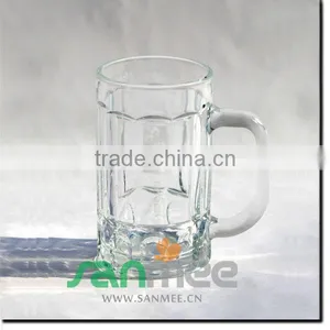 Quality Straight Beautiful Printing Glass Beer Mugs thumbnail-1
