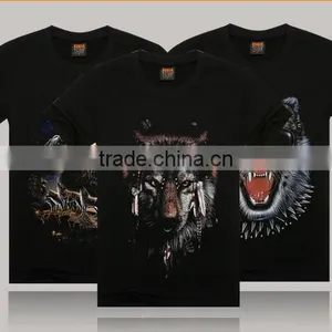 Wholesale Cotton Man T-shirt/ T-shirt Printing /Custom t Shirt With Print Logo thumbnail-1
