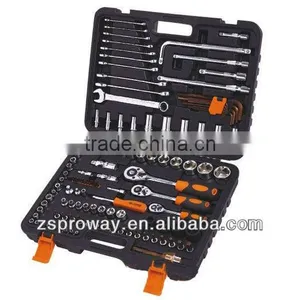 120 PCS RATCHET SCREWDRIVER BITS & SOCKET SET thumbnail-1