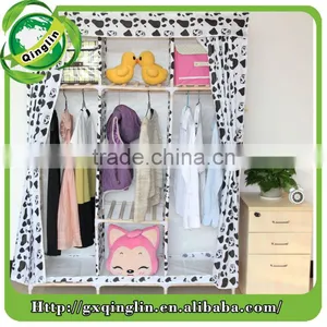 Latest Buy Furniture Online Wardrobe Shoe Storage Wood Closet thumbnail-6