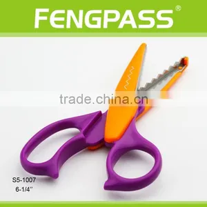 S5-1007 6.25 Inch 2Cr13 Stainless Steel Blade With Plastic Handle Craft Scissors thumbnail-3
