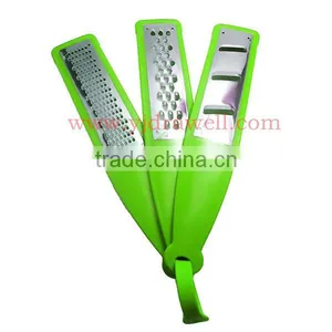 FG-6395 3PCS High Quality Multi Function Stainless Steel Vegetable Grater thumbnail-1