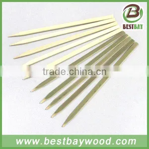 Flat Green Bamboo Skewer Kebab Bamboo Skewers thumbnail-1
