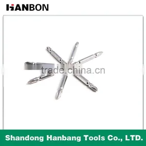 Double End Screwdriver Bit With S2/CR-V/ Stainless Steel Material thumbnail-2