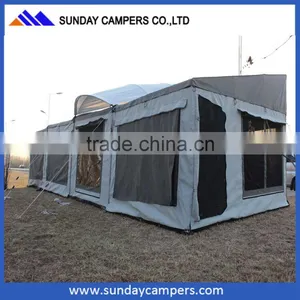 Australia Market Style Luxury Camping off Road Hard Floor Camper Trailer Tent thumbnail-2